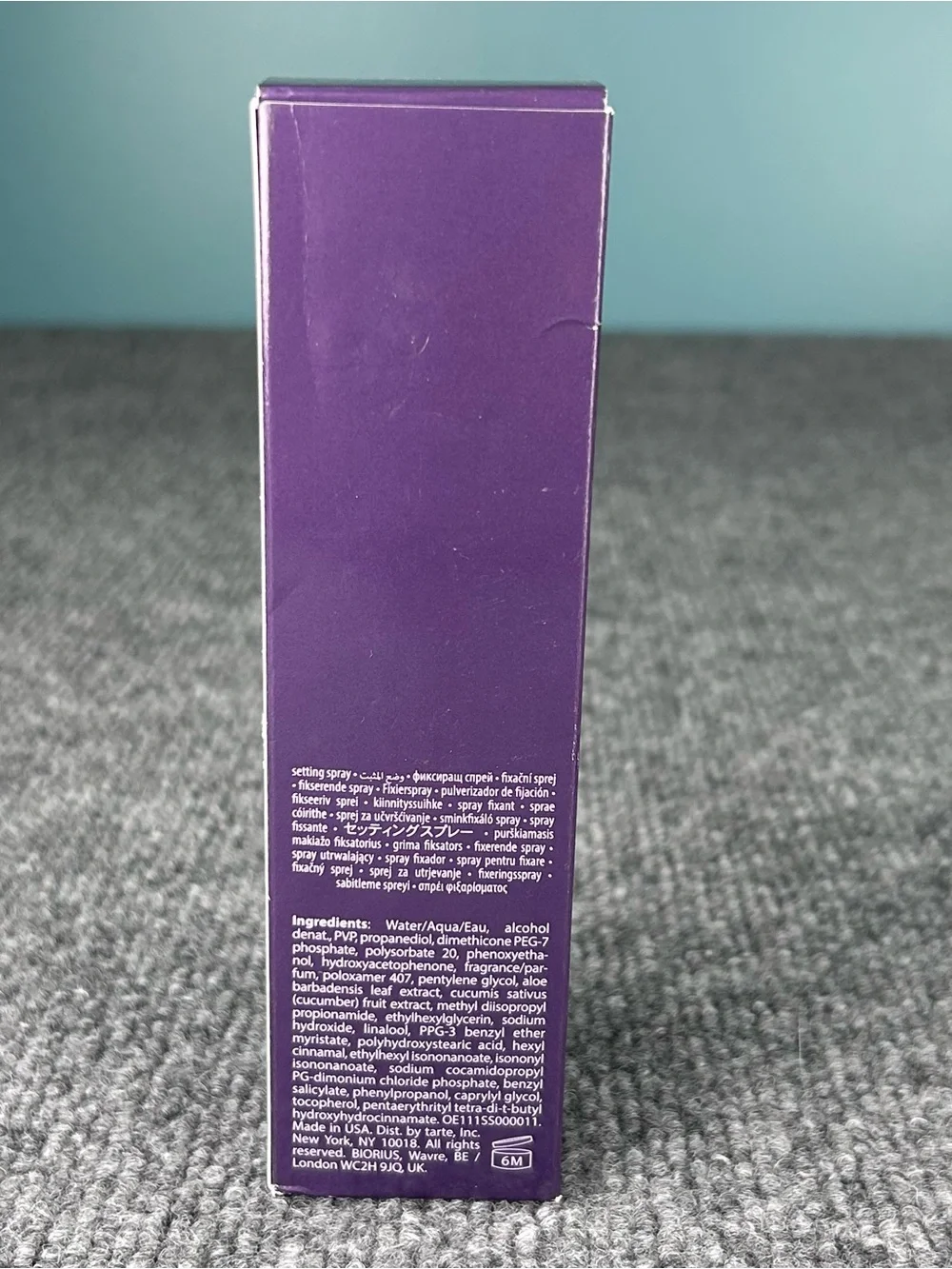 TARTE Stay Spray Shape Tape 16 Hr Setting Spray Full Size 4oz NEW IN BOX